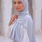 Al Emira Cloud Satin Ripple hijab in a jersey, polyester and nylon blend