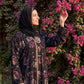 Rosette abaya in Orchid, view 4