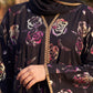Rosette abaya in Orchid, view 2