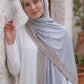 Cloud Cascade jersey hijab, 180 x 85cm