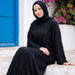 Tresse abaya in Noir, view 4