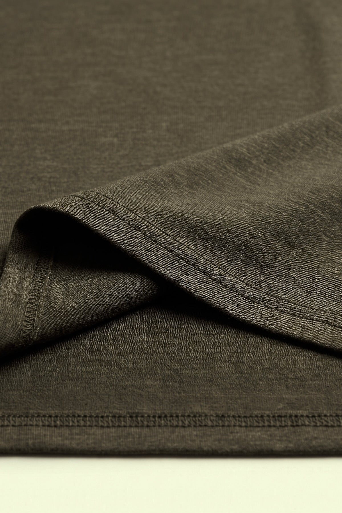 Earthy brown cotton jersey hijab, 190 x 80cm, from the Al Emira Silora range