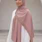 Al Emira Blush liquid jersey hijab for everyday wear