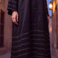 Chevron abaya in Gold, view 2