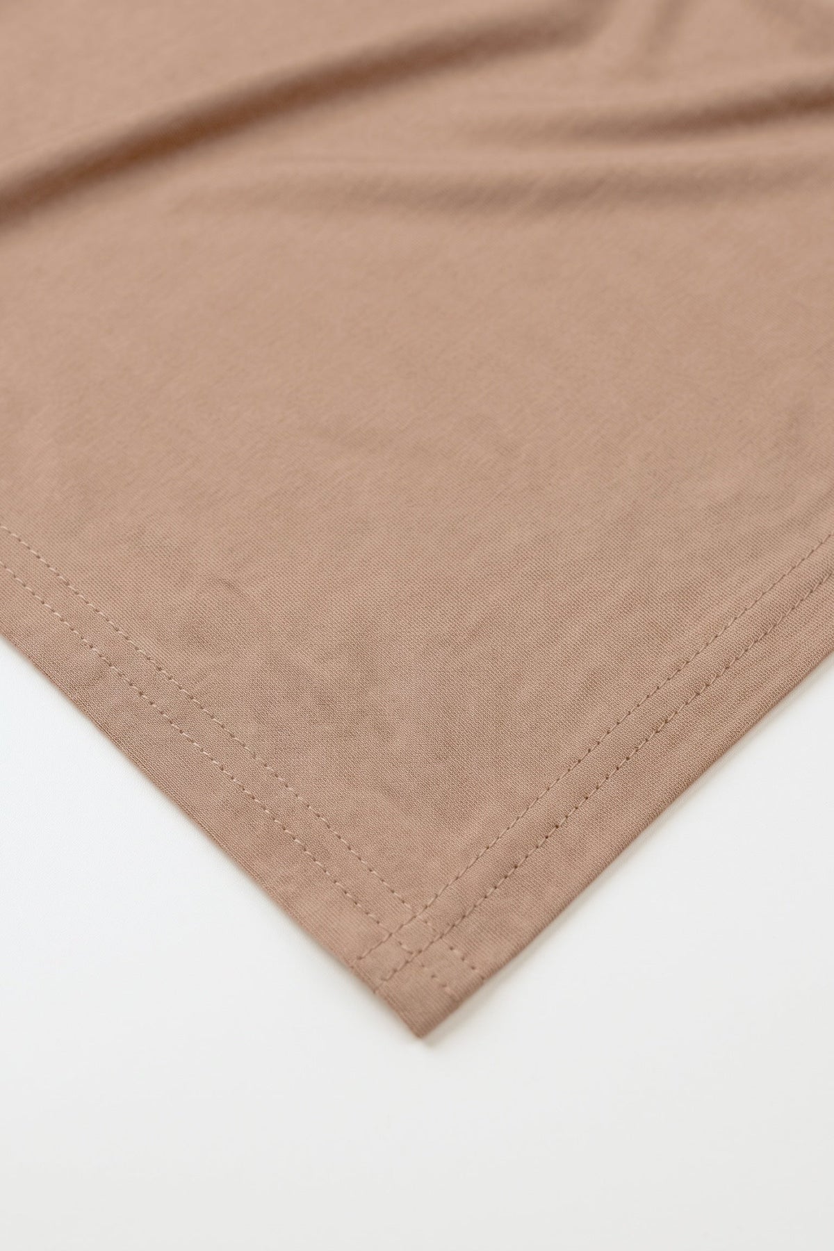 Dusky pink cotton jersey hijab, 190 x 80cm, from the Al Emira Silora range