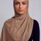 Almond Double Stitch Thai Modal hijab by Al Emira