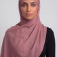 Antique Rose Double Stitch Thai Modal hijab by Al Emira