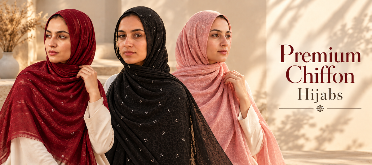 Shop chiffon hijabs at Al Emira