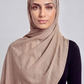 Driftwood Double Stitch Thai Modal hijab by Al Emira