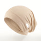 Sand ear free tube hijab under cap, second view