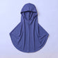 Iris adult full coverage hijab under cap, second view