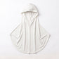 White children's full coverage hijab under cap, second view