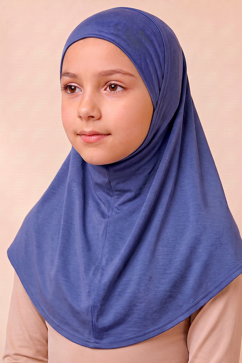 Iris children's full coverage hijab under cap
