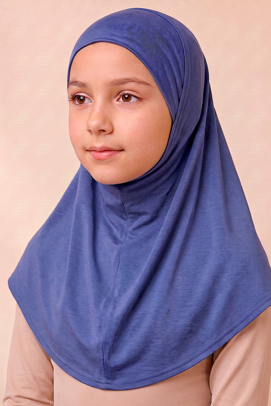 Iris children's full coverage hijab under cap