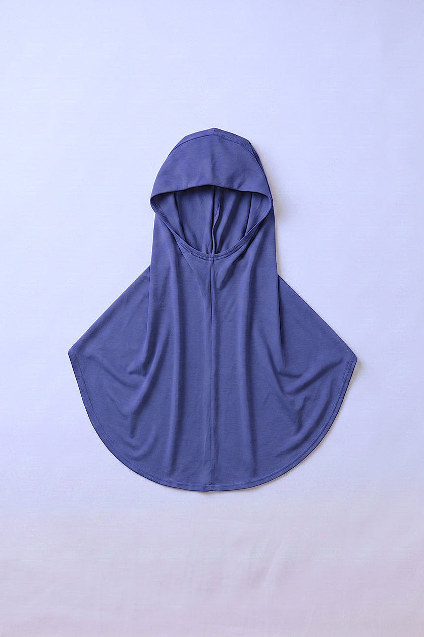 Iris children's full coverage hijab under cap, second view