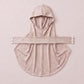 Blush adult snap hijab under cap, second view