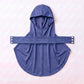 Iris children's snap hijab under cap, second view