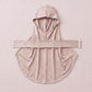 Blush children's snap hijab under cap, second view
