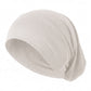 White tube hijab under cap, second view