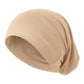 Sand tube hijab under cap, second view