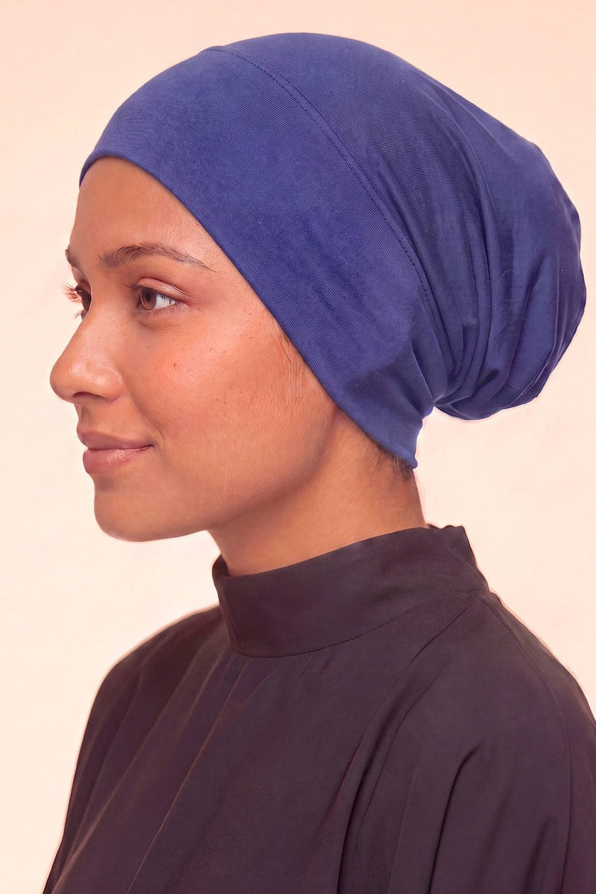 Iris tube hijab under cap