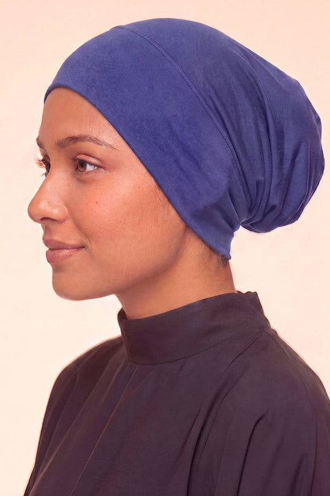 Iris tube hijab under cap