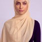 Golden Hour Double Stitch Thai Modal hijab by Al Emira