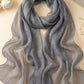 Steel Grey Crinkle Edition hijab, alternate view