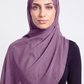 Lavender Double Stitch Thai Modal hijab by Al Emira