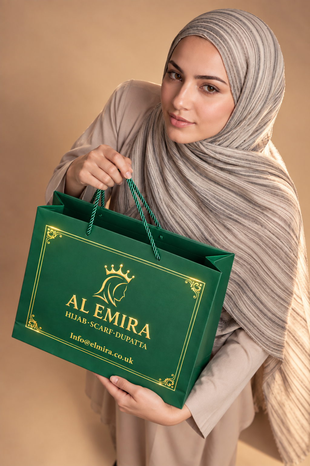 Sign up to the Al Emira newsletter and get 10% off your first hijab order