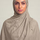 Pashmina colour Single Stitch Thai Modal hijab by Al Emira
