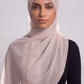Peony Double Stitch Thai Modal hijab by Al Emira