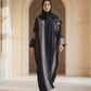 Video of the Mashrabiya abaya in Graphite