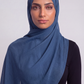 Sapphire Double Stitch Thai Modal hijab by Al Emira