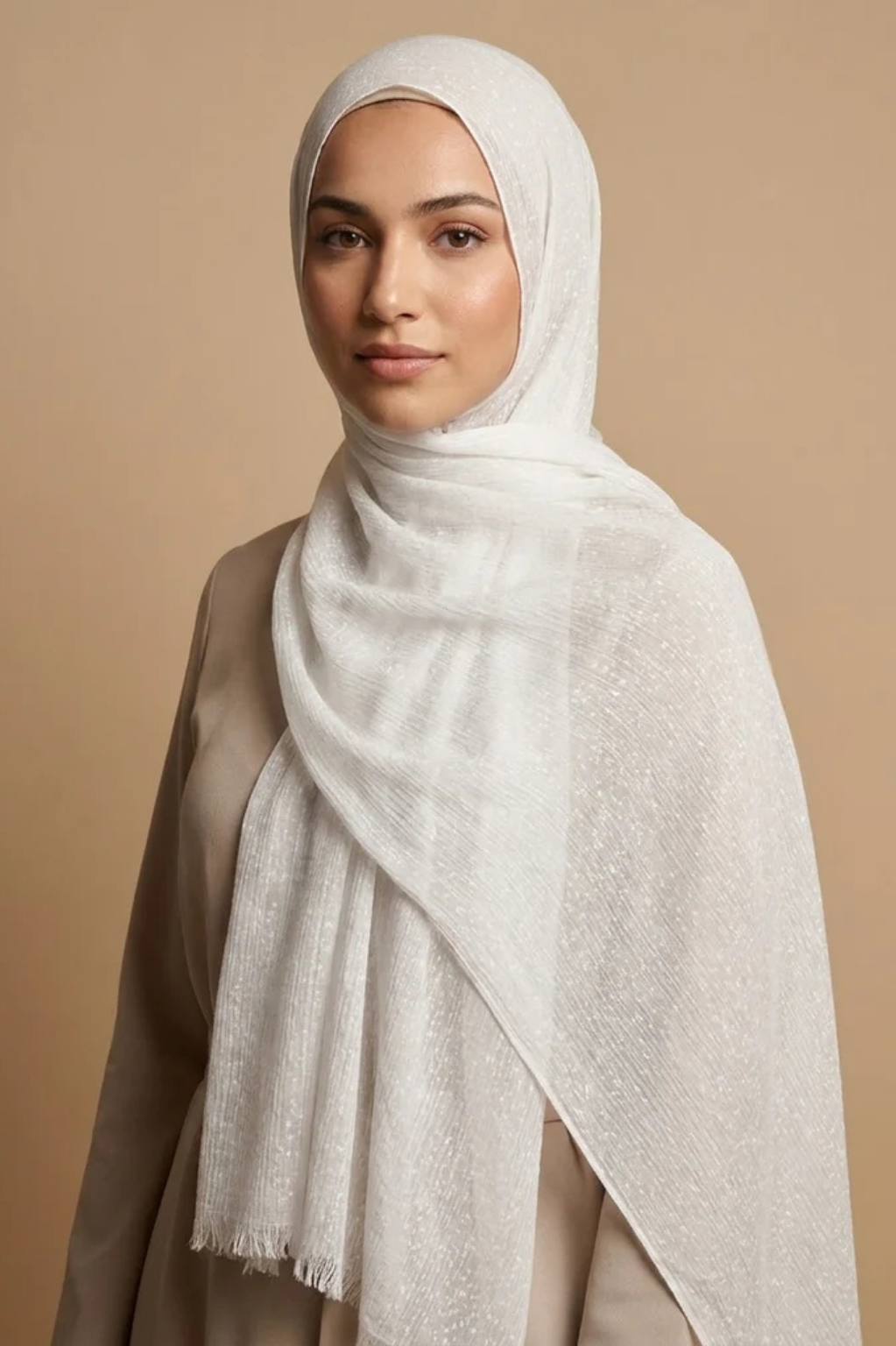 Snow Stonewash Speckle Edition Thai Modal hijab by Al Emira