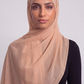 Sunset Blush Double Stitch Thai Modal hijab by Al Emira