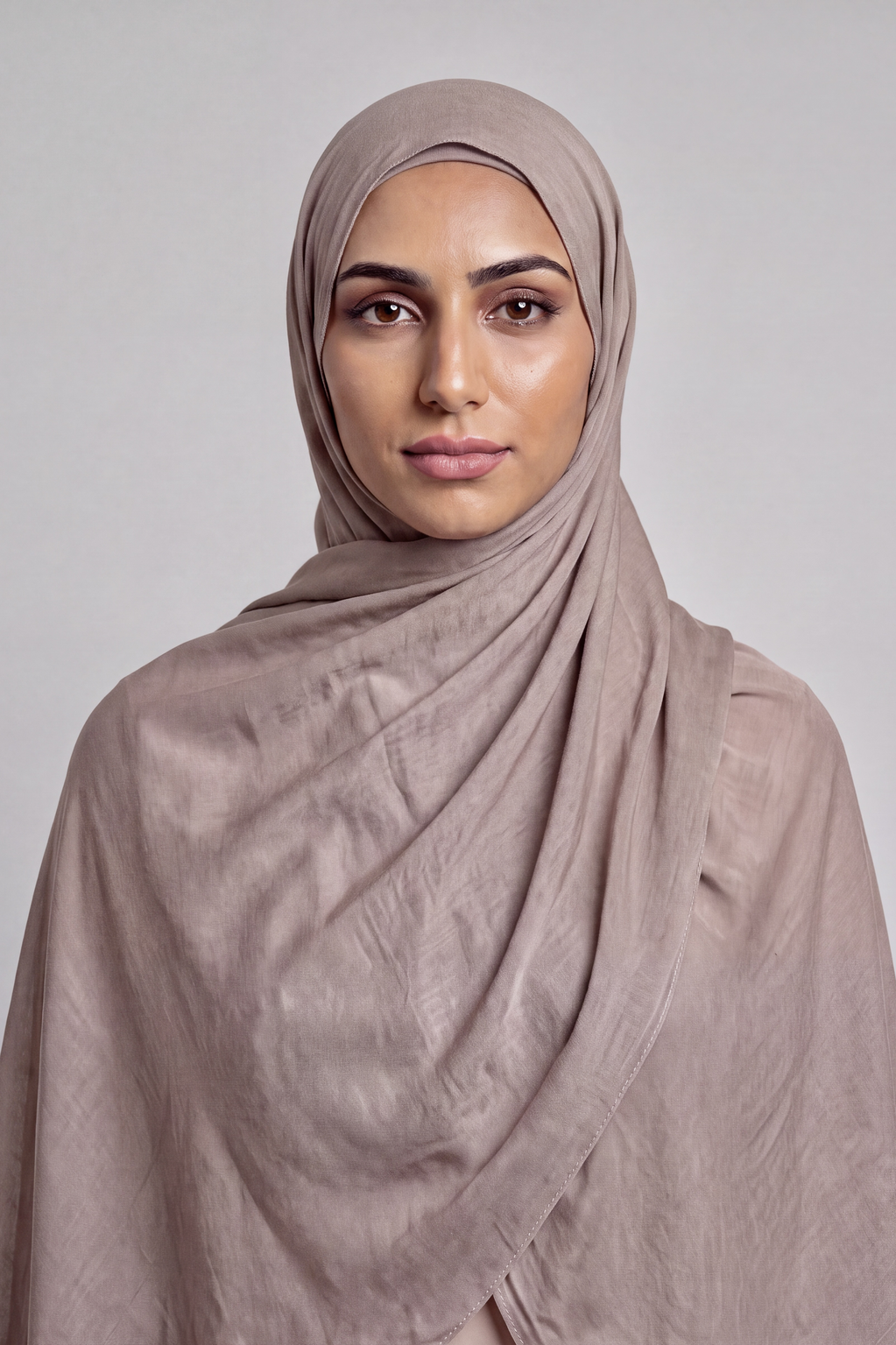 Tuscan Tan Single Stitch Thai Modal hijab by Al Emira