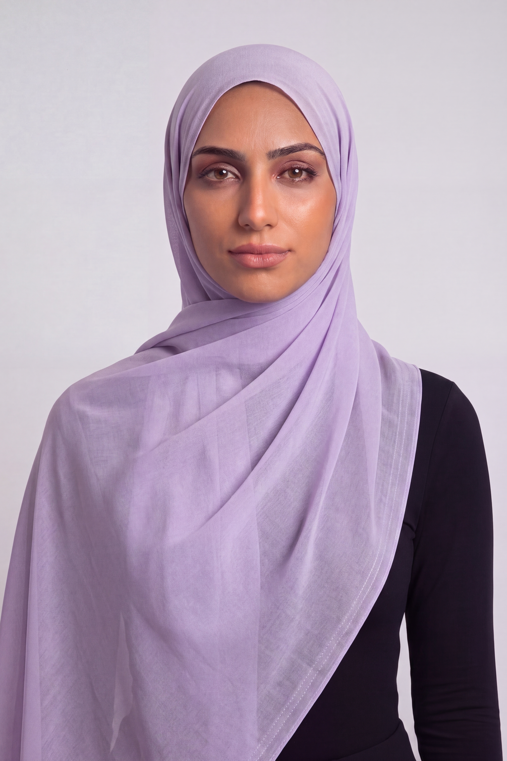 Wisteria Double Stitch Thai Modal hijab by Al Emira